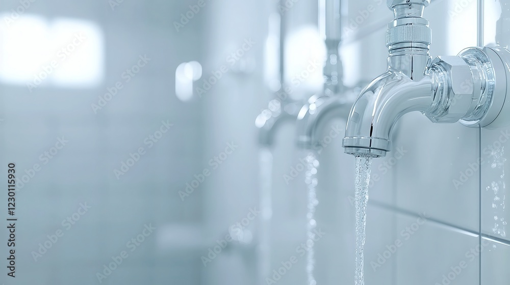Expert Plumber at Work, a skilled tradesperson efficiently repairs a leaking pipe in a sleek, contemporary bathroom, showcasing professionalism and expertise in plumbing. Expert Plumber at Work, a skilled tradesperson efficiently repairs a leaking pipe in a sleek, contemporary bathroom, showcasing professionalism and expertise in plumbing.