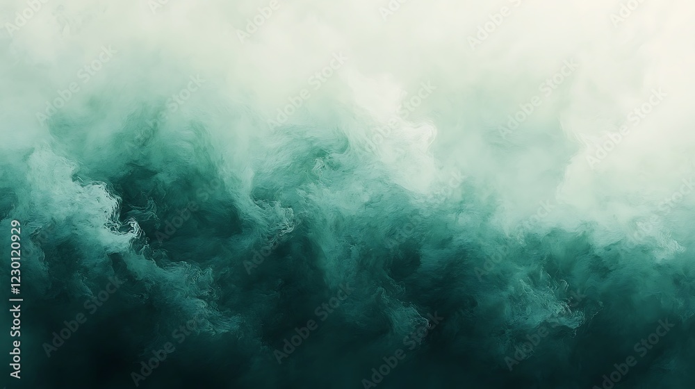 Fototapeta premium Vibrant Aqua-Teal Gradient Backdrop with a Shimmering, Liquid-Like Texture for Digital, Artistic, and Abstract Designs