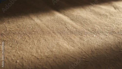 Clean paper texture with soft creases, neutral off-white tones, subtle shadow play, photorealistic