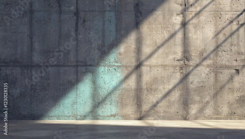 Dark concrete wall texture with soft  lighting, industrial and minimalistic, high-resolution