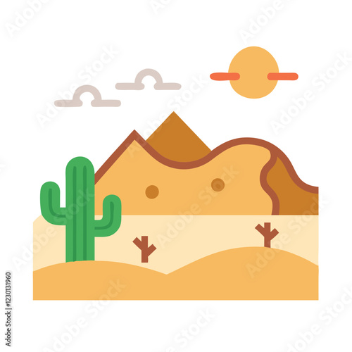 desert icon design