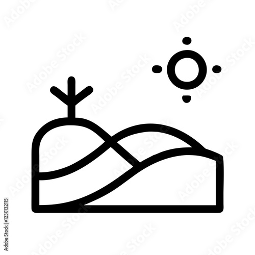 desert icon design
