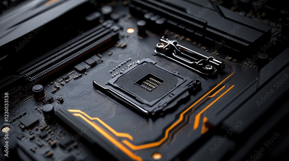 Dynamic visualization of a motherboard in gigapixel high fidelity technology environment Dynamic visualization of a motherboard in gigapixel high fidelity technology environment