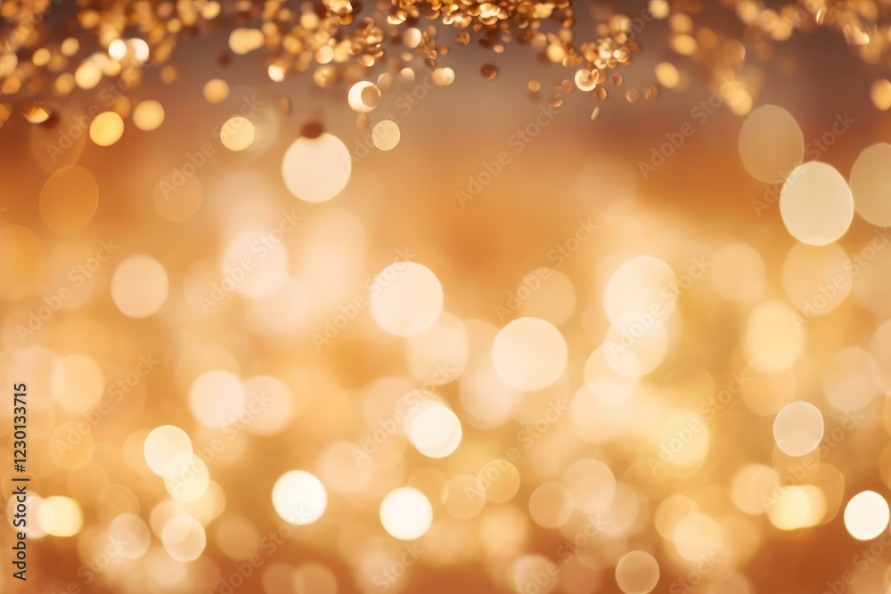 Golden confetti falling on a blurred background creating a festive and celebratory atmosphere, perfect for special occasions Golden confetti falling on a blurred background creating a festive and celebratory atmosphere, perfect for special occasions
