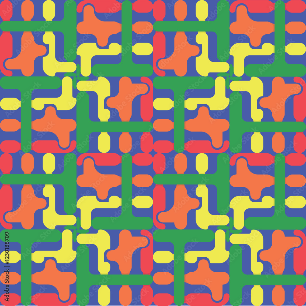 Fondo Patrón Colorido