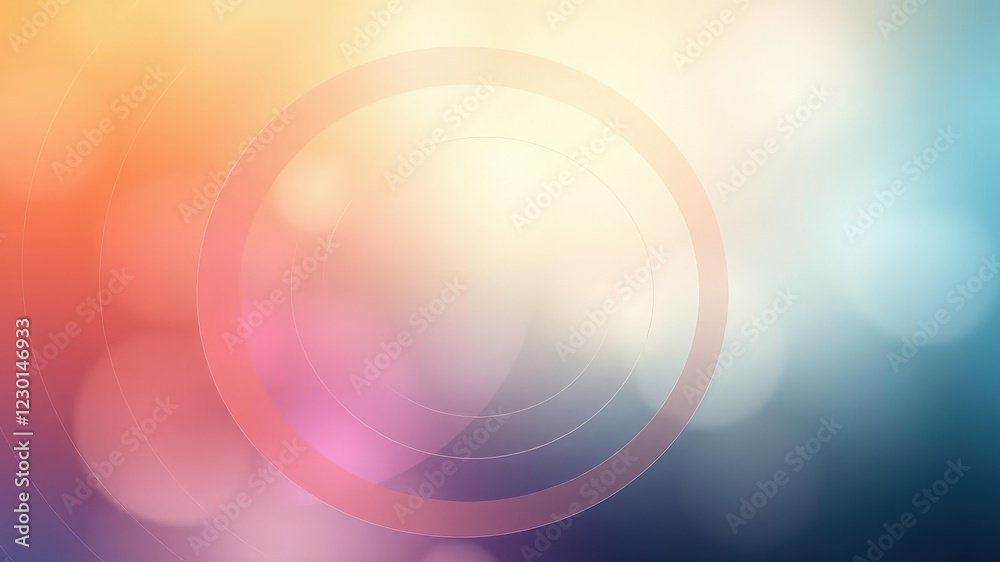Spiraling geometric circles on a gradient abstract background, evoking a sense of dynamic movement and celestial harmony, geometry, energy Spiraling geometric circles on a gradient abstract background, evoking a sense of dynamic movement and celestial harmony, geometry, energy