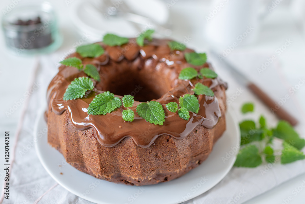 sweet home made chocolate mint bundt cake sweet home made chocolate mint bundt cake