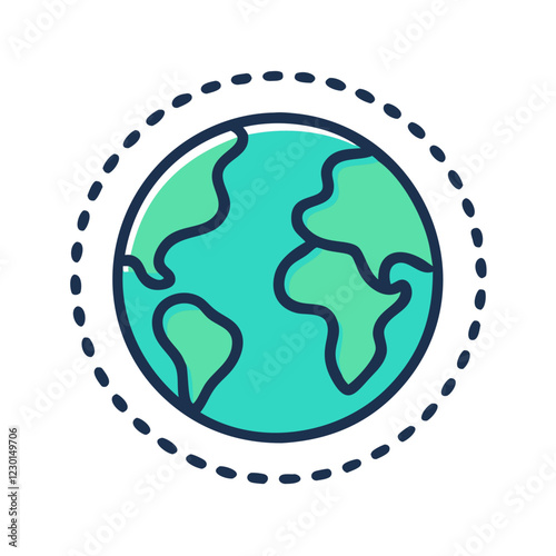 earth icon design