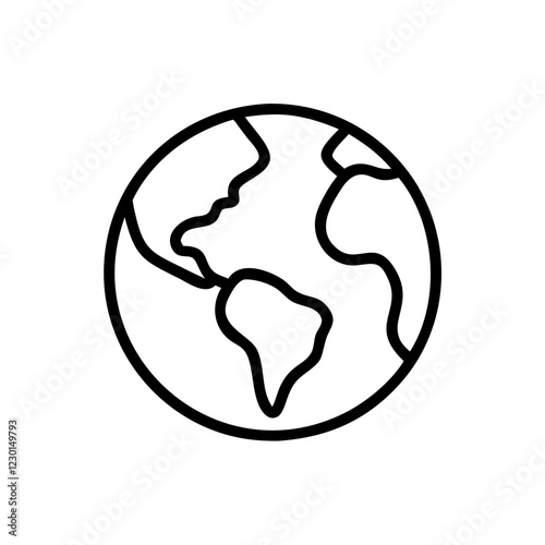 earth icon design