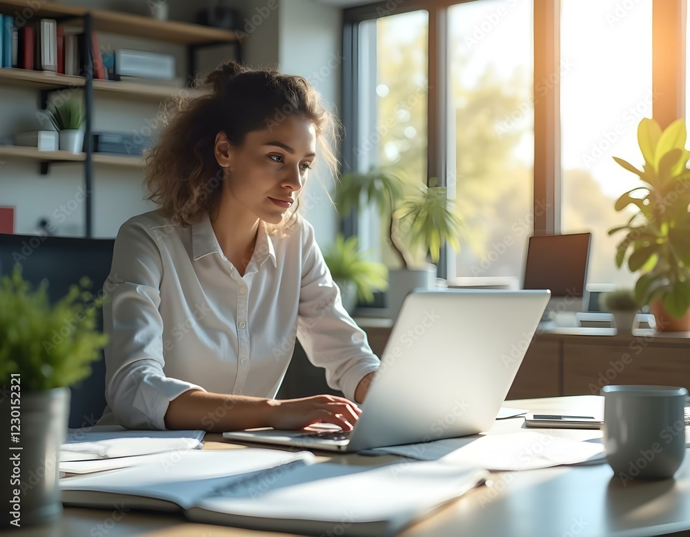 Fototapeta premium Office Worker Professional