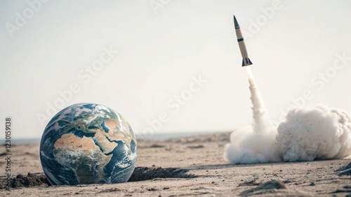 Fragile Planet: Nuclear Arms Race & Disarmament Treaty - A Minimalist Perspective photo