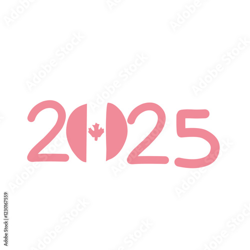Big set of colorful 2025