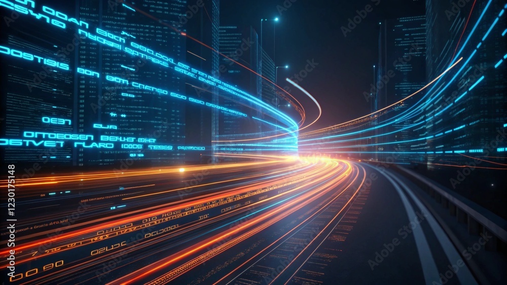 Futuristic Technology and Fast Data Flow Futuristic Technology and Fast Data Flow