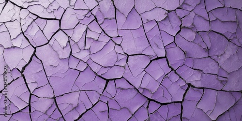 Purple Cracked Texture Abstract Background.