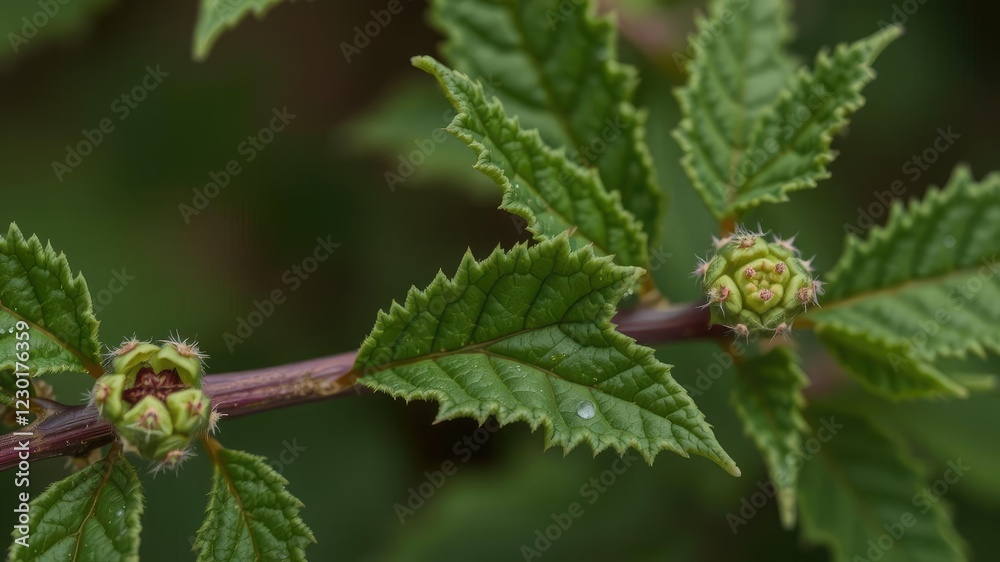 Small, scale-like structures in axils of leaves with tiny seeds, coniferous tree, shrub growth habit Small, scale-like structures in axils of leaves with tiny seeds, coniferous tree, shrub growth habit