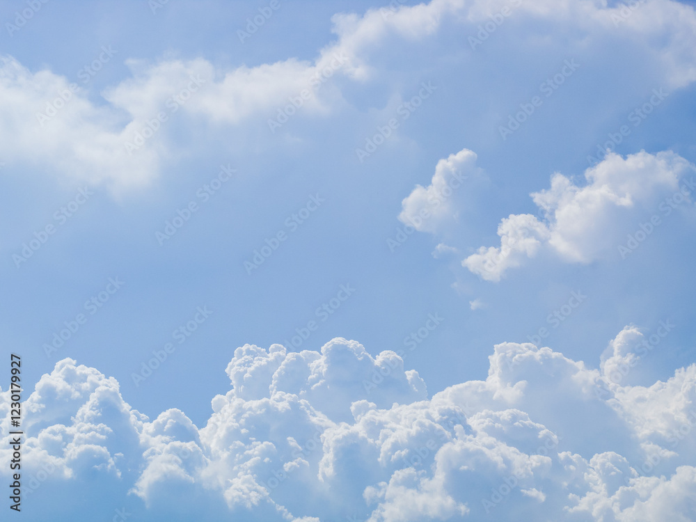 beautiful bright blue sky in the afternoon, natural sky background beautiful bright blue sky in the afternoon, natural sky background