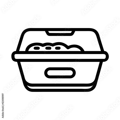 food container icon design