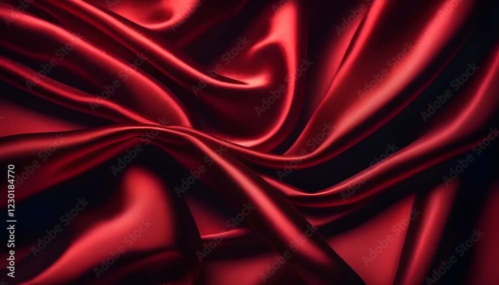 Obraz premium red silk background