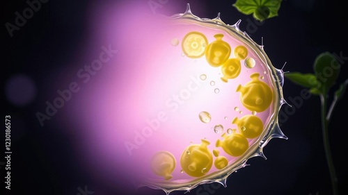 Plant cell chloroplasts and photosynthesis, electron transport, pigments photo