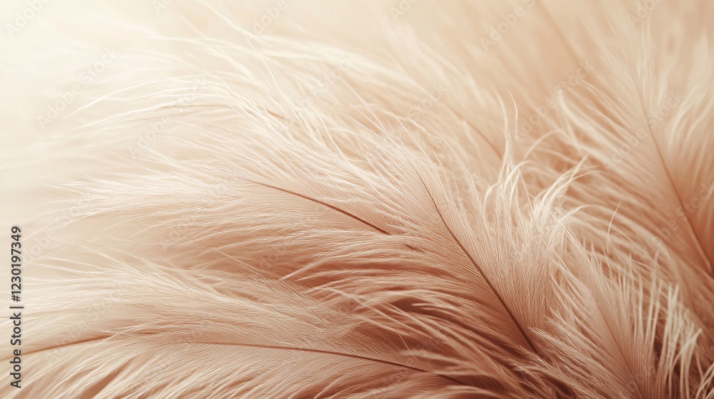 A vector illustration of a fuzzy kiwi bird feather texture with soft brown strands. A vector illustration of a fuzzy kiwi bird feather texture with soft brown strands.