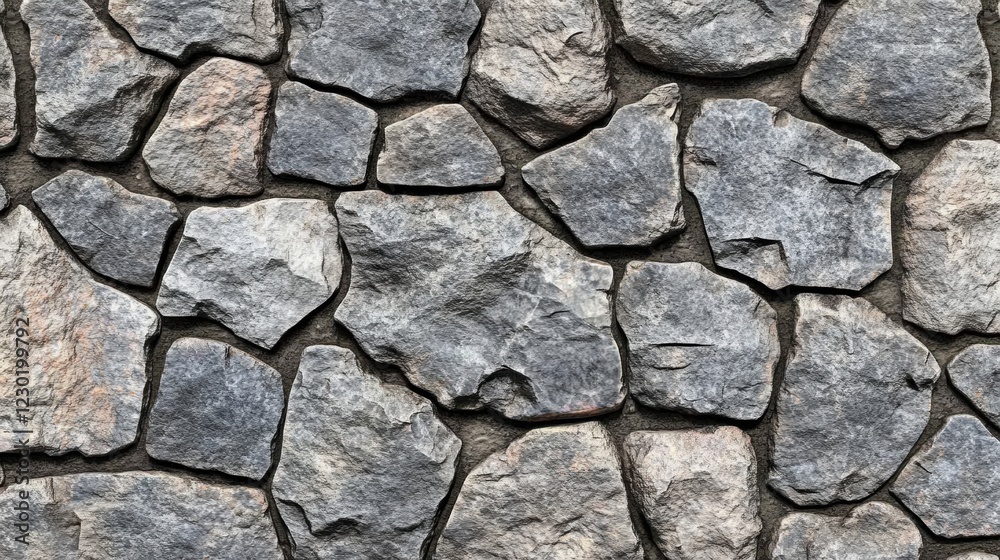 Textured Gray Stone Wall Background for Design and Decoration Textured Gray Stone Wall Background for Design and Decoration