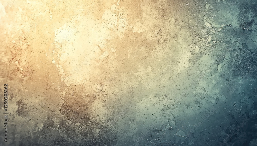 Fototapeta premium Abstract Textured Background With Warm And Cool Tones