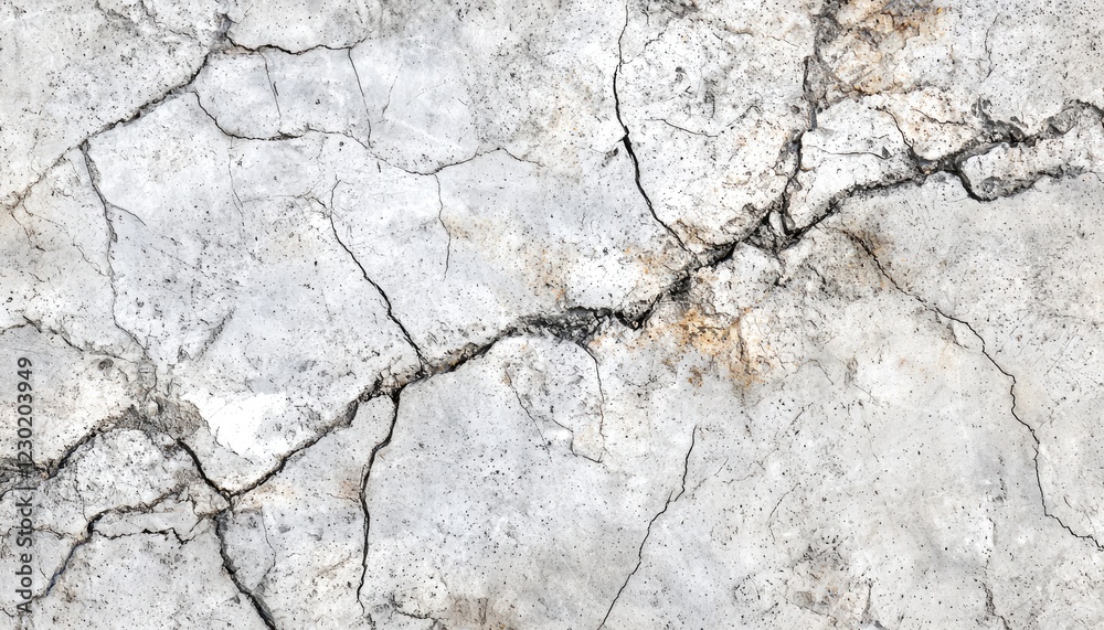 Obraz premium Cracked Grey Stone Surface Texture Background
