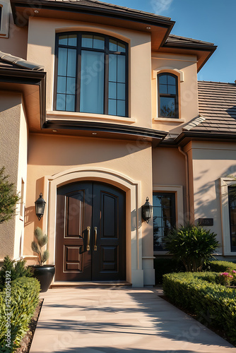 Wallpaper Mural Magnificent Modern Home Exterior: Luxury Real Estate Architecture and Design Torontodigital.ca