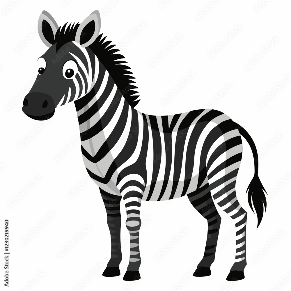 zebra vector illustration