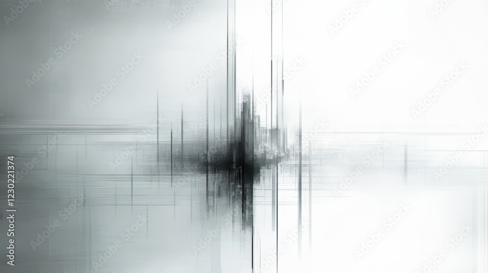 Dynamic black and white abstract painting with intricate lines, a monochromatic masterpiece Dynamic black and white abstract painting with intricate lines, a monochromatic masterpiece