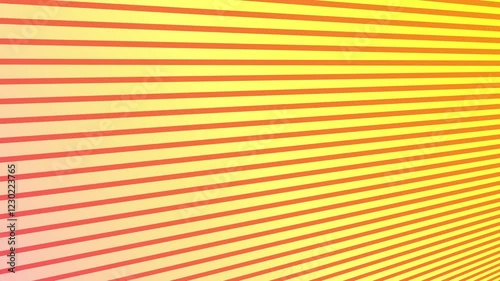 Dynamic yellow to red gradient with diagonal lines. A futuristic and sleek background perfect for digital projects