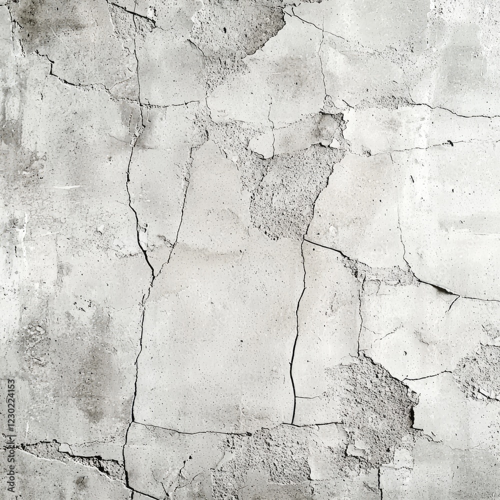 Obraz premium Cracked Concrete Wall Texture Background
