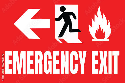 fire exit sign