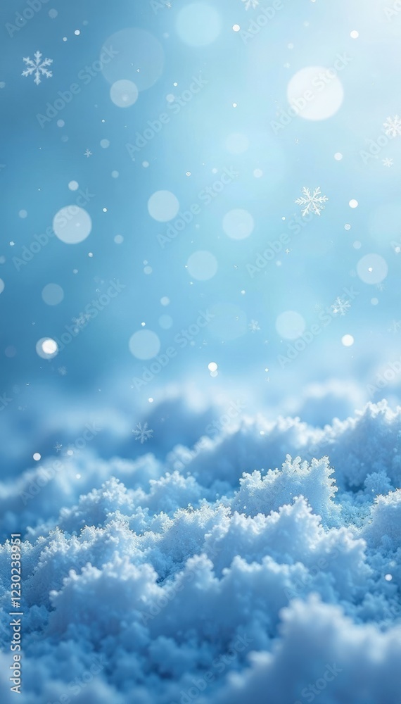 Freshly fallen snow texture with delicate flakes and a subtle sparkle background, frost, holiday Freshly fallen snow texture with delicate flakes and a subtle sparkle background, frost, holiday
