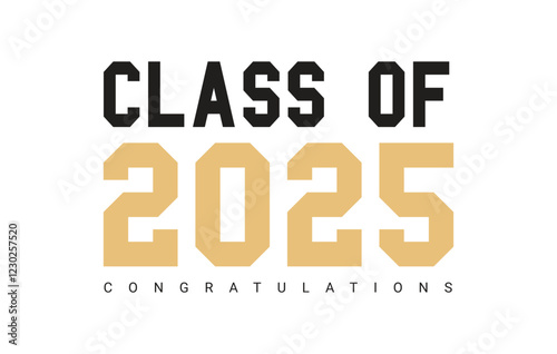 Class of 2025 Graduation Quote Class Of 2025 Graduation retro vintage typography sublimation SVG on white background	