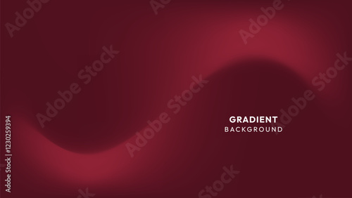Red Gradient Background with Smooth Transitions. Use it for brochures, flyers, presentations, banners and wallpaper backgrounds