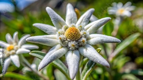 Edelweiss Flower Close-up