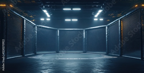 Octagon Cage Fight Arena: Underground MMA Combat Zone