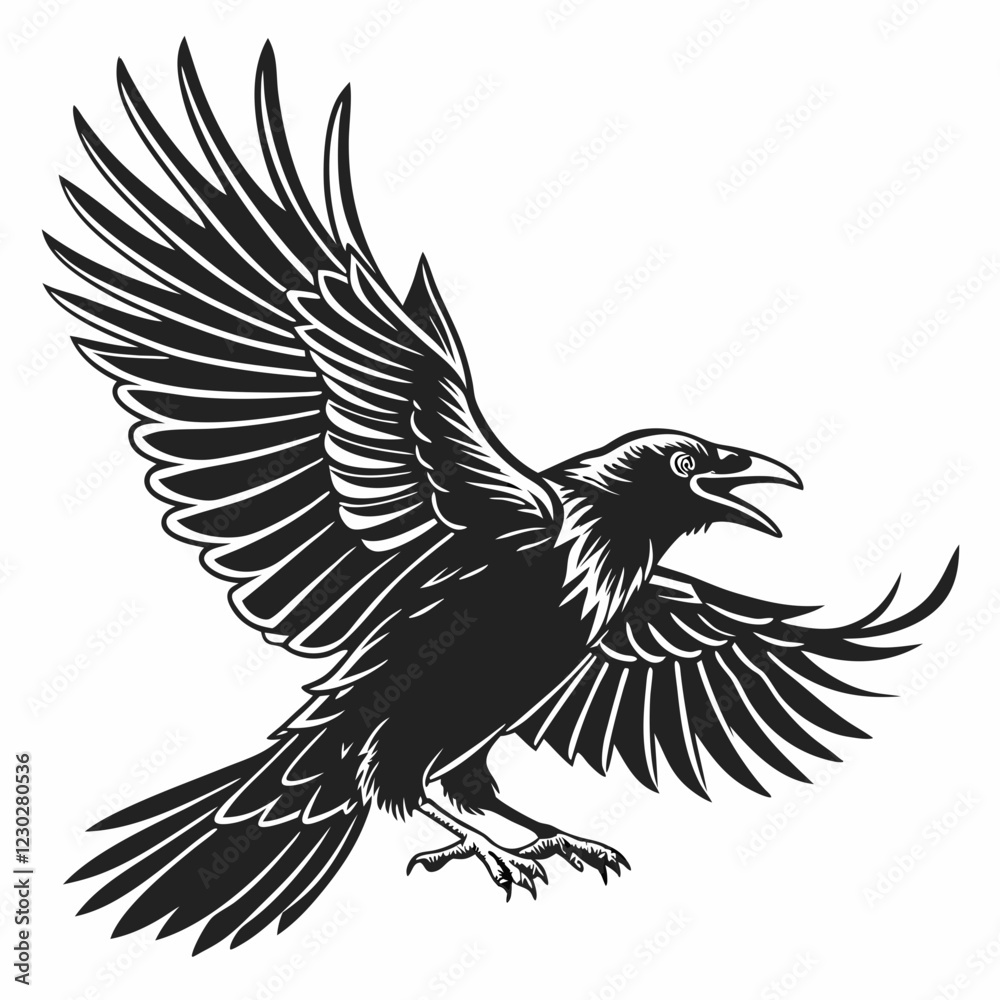 Obraz premium eagle with wings