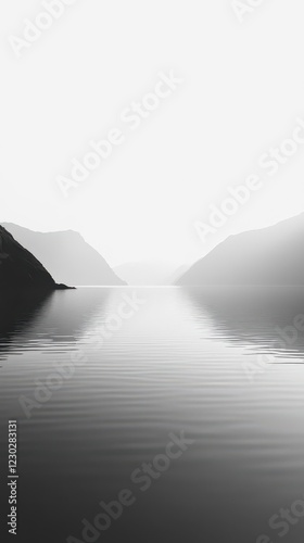 Muted grayscale gradient with soft vignette, minimalist modern design