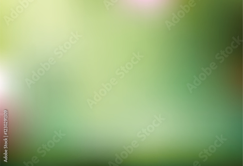 Abstract Green Blur Background