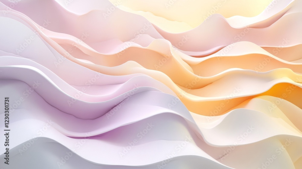 Abstract Pastel Wave Background Texture Abstract Pastel Wave Background Texture