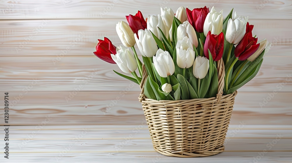 Obraz premium Beautiful tulips