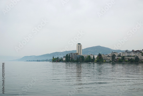 The waterfront of Montreux, Switzerland	