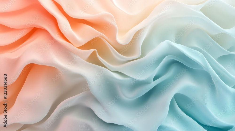 Fototapeta premium Pastel Whipped Cream Texture Background