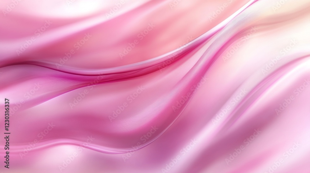 Obraz premium Delicate Pink Fabric Texture Design