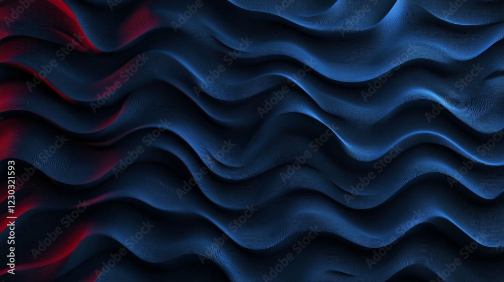 Dark Blue and Red Abstract Wave Texture Background Design Dark Blue and Red Abstract Wave Texture Background Design