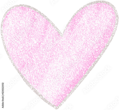 Glitter Heart 7