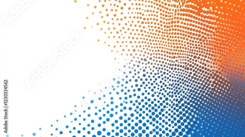 Wallpaper Mural Dynamic Dotted Gradient Background Design Torontodigital.ca