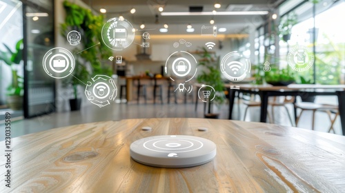 Innovative smart home automation control system  revolutionizing connectivity and technology photo